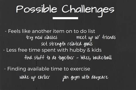 My Personal Fitness Goals The Domestic Dietitian