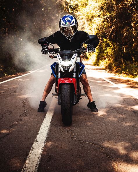 Motorcycles Motorcyclist Helmet Motorcycle Bike HD Phone Wallpaper