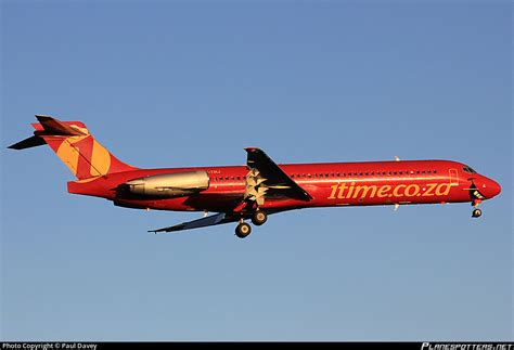 ZS TRJ 1Time McDonnell Douglas MD 87 DC 9 87 Photo By Paul Davey ID