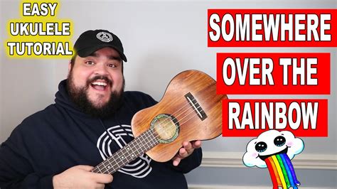 SOMEWHERE OVER THE RAINBOW IZ Easy Ukulele Tutorial YouTube