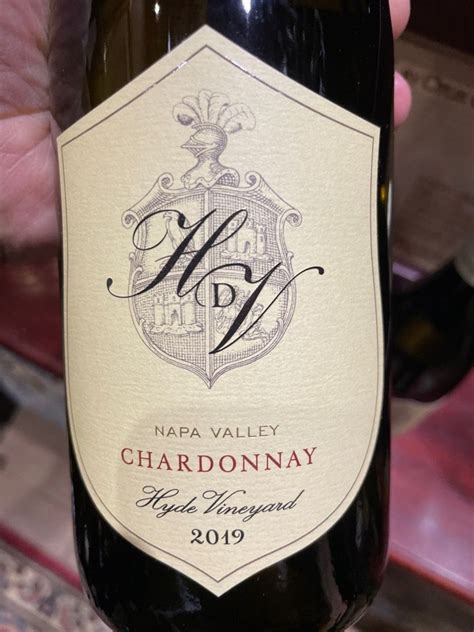 2019 Hyde De Villaine Chardonnay Hyde Vineyard Usa California Napa