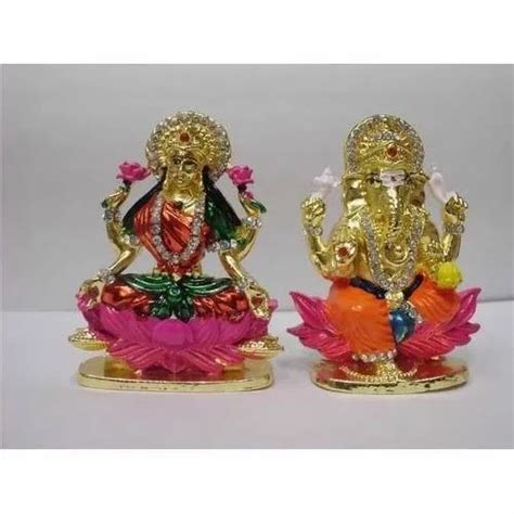 God Ganesh Laxmi Statue Metal At Best Price In Delhi By Gem Jewellery