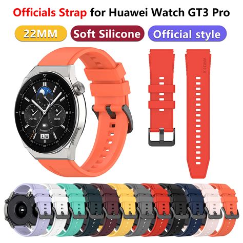 Huawei I In 22MM Yedek Silikon Kay Izle GT 3 Pro Orijinal Watchband