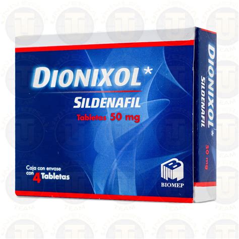 Sildenafil Dionixol 4 Tabs 50 Mg Biomep Universal Team