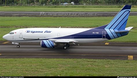 Pk Ysg Trigana Air Boeing Bdsf Photo By Keishan Johanis Id