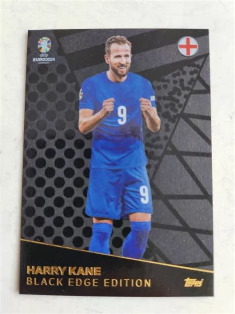 TOPPS MATCH ATTAX EURO 2024 Black Edge Edition Harry Kane BE 3