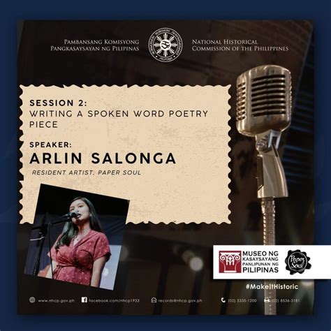 Kasaysayan at kahalagahan ng Spoken Word Poetry, ituturo sa Museum of ...