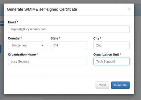 Smimecertificate