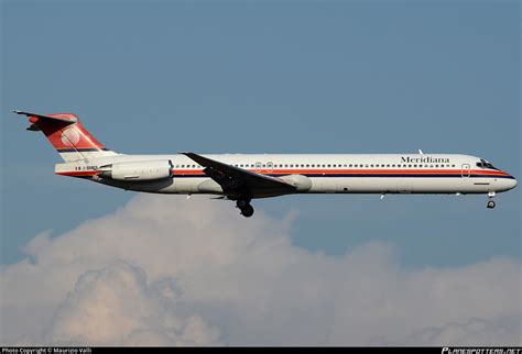 I SMES Meridiana McDonnell Douglas MD 82 DC 9 82 Photo By Maurizio