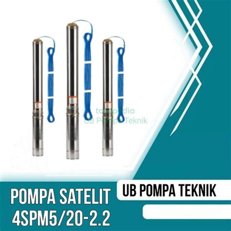 Jual Pompa Satelit Submersible Pump Hp Casing Pipa Inch Kipas