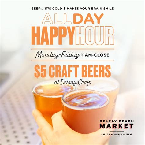 Craft Beer Happy Hour - Delray Beach Market