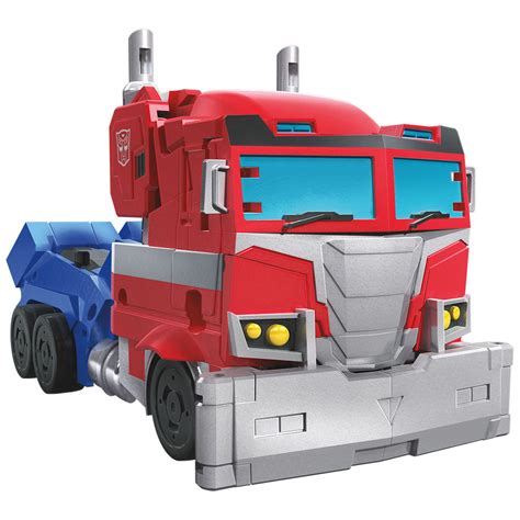 Buy Transformers Cyberverse Adventures Optimus Prime Deluxe BAF Toy ...