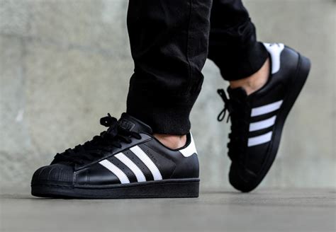 adidas Superstar - Black - White - SneakerNews.com