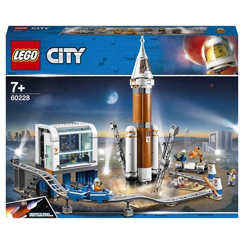 Обзор конструктора LEGO City 60228 Ракета для запуска в далекий космос ...