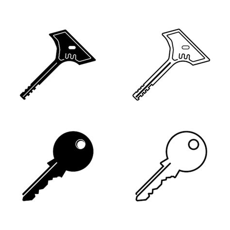 Premium Vector Key Icon Vector