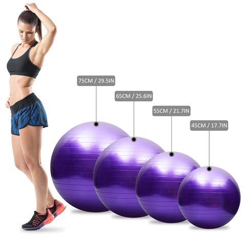 Jual Gym Ball Bola Fitness Bola Yoga Diameter 55cm 65cm 75cm