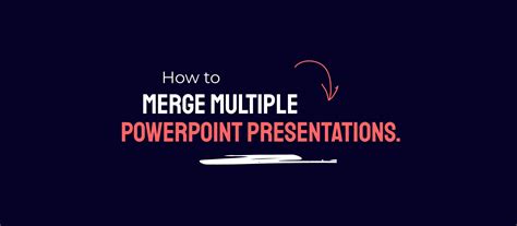 How To Merge Powerpoint Combine Multiple Presentations Buffalo 7