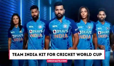 ICC World Cup 2023: Team India Kit for Cricket World Cup 2023