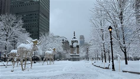 🔴 Montreal Live - BIG Snowfall in Montreal - First Winter Storm Big ...