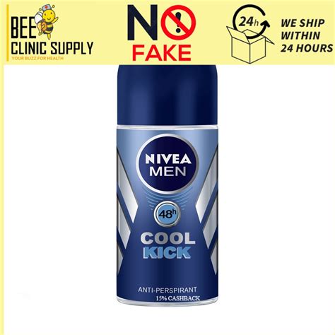 NIVEA Men Deodorant Cool Kick Roll On 25ml 50ml Shopee Malaysia