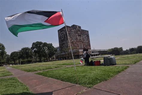 La Jornada Instalarán estudiantes de la UNAM campamento a favor de