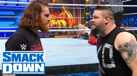 Kevin Owens Confronta A Sami Zayn Smackdown 13 De Enero 2023 Wwe En