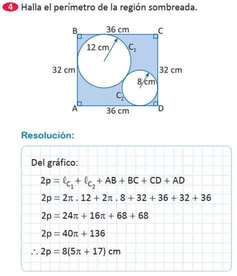 Reas Y Per Metros Ejercicios Con Soluciones