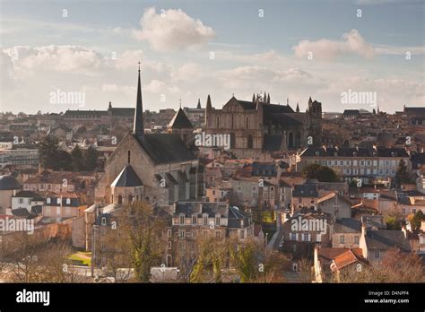 The City Of Poitiers In France Stock Photo Alamy
