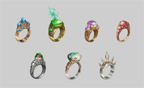 Magic Rings Jean Roux Fantasy Rings Magic Fantasy Ring Magic Ring