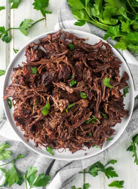 Instant Pot Shredded Beef Recipe Chisel Fork