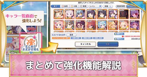 【プリコネr】知っておくと得する機能まとめ【プリンセスコネクト】 ゲームウィズ