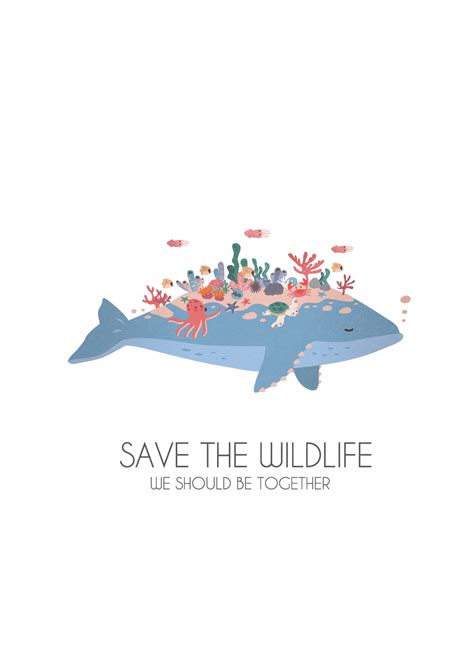 Save The Wildlife On Behance Save Animals Poster Poster On Save