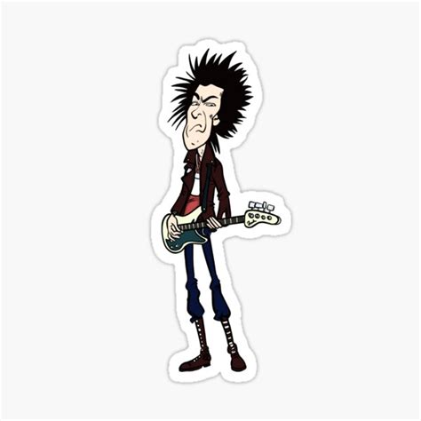 Sid Sex Pistols Punk Rock Sticker For Sale By Hotsytotsycreat Redbubble