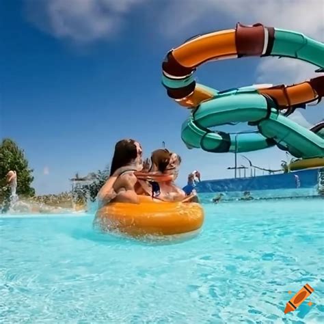 Wave Pool In A Waterpark On Craiyon