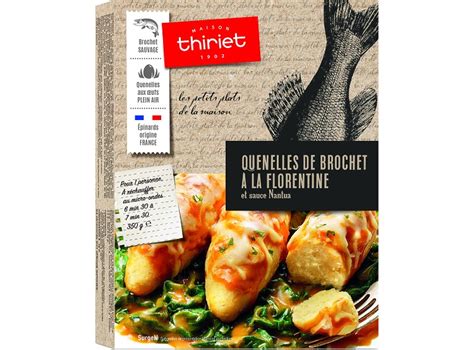 Achetez Maison Thiriet Quenelles De Brochet à La Florentine Sauce