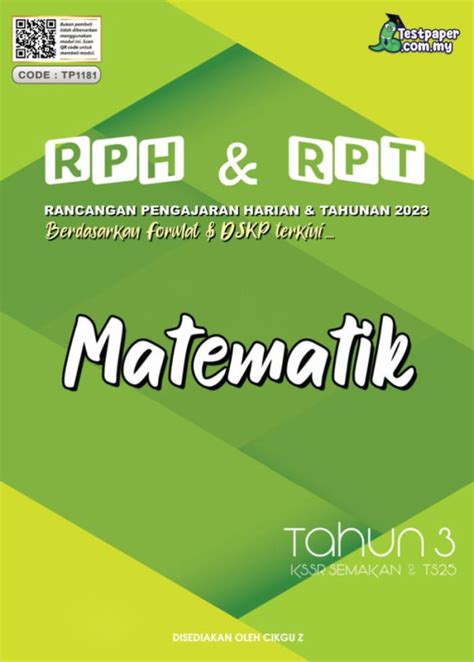 Rph Dan Rpt Matematik Tahun Cikgu Info