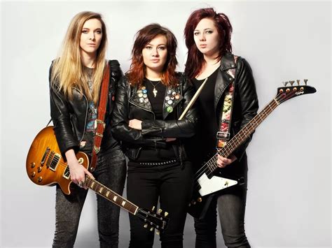 Fist Girl Rock Band Telegraph