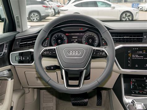 朱鹭白奥迪a6l中控内饰图片奥迪a6l 2023款 55 Tfsi Quattro 旗舰致雅型7338919太平洋汽车网