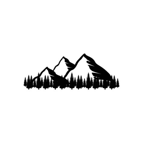 mountain logo vector 21572853 Vector Art at Vecteezy