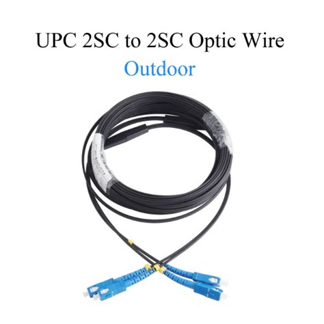 Jual Kabel Fiber Optic FO Dual 2 Core Precon Outdoor 100 Meter 100m