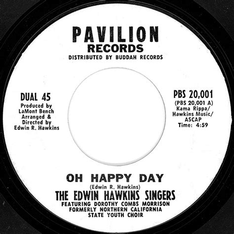 The Edwin Hawkins Singers* - Oh Happy Day | Releases | Discogs