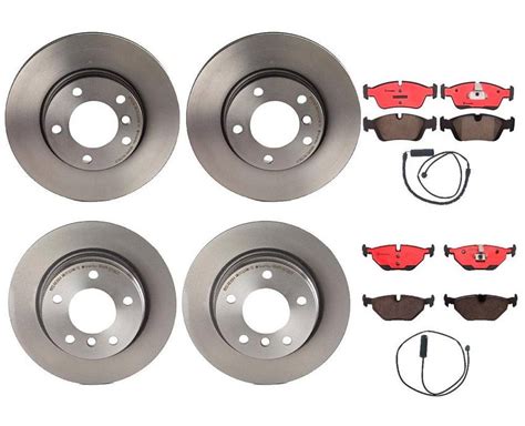 Brembo Brake Pads And Rotors Kit Front And Rear 286mm280mm