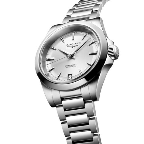 Longines Conquest 34mm Ladies Watch Silver L34304726 Goldsmiths