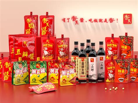 香其酱酱油——金标品质，一品鲜香 缤策 站酷zcool