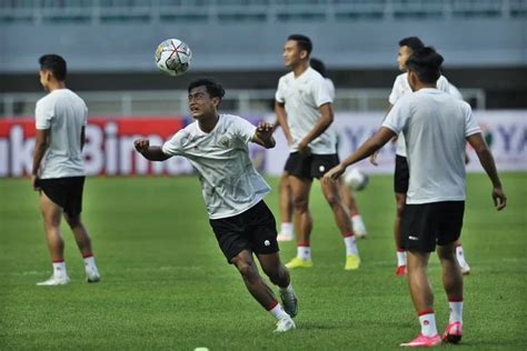 Potret Latihan Timnas Indonesia Jelang Lawan Curacao Di Stadion