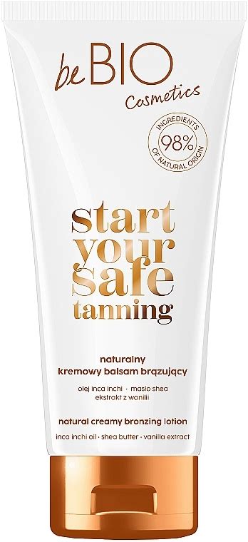 BeBio Start Your Safe Tanning Natural Creamy Bronzing Lotion