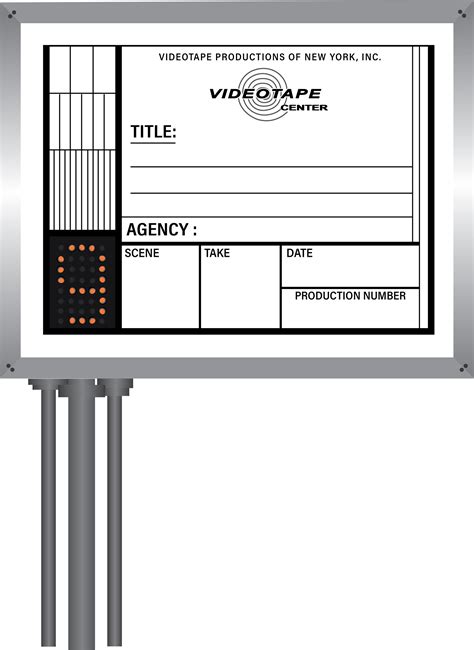 Videotape Center Slate 1964 1970 Alt Remake By Vm77studios On