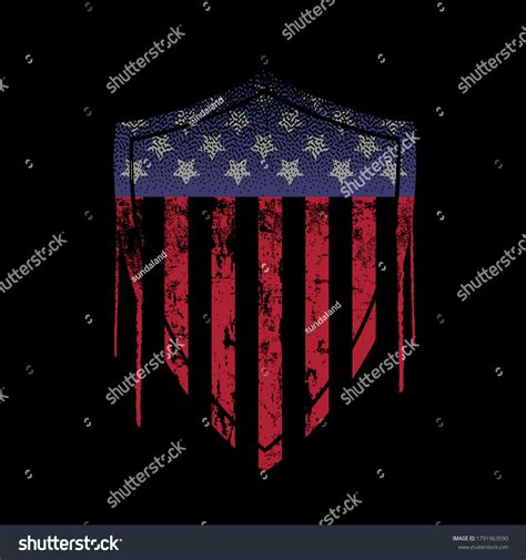 American Flag Shield Stock Vectors Images Vector Art