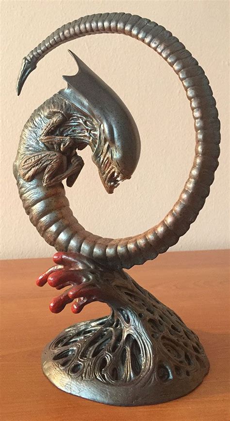 Queen Chestburster Polystone Statue Figure 2995 Of 4500 Predator Art