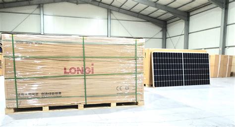 Palet Panou Solar Longi W Kw X Panou Solar Fotovoltaic